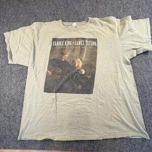 Carole King & James Taylor 2010 Tour Graphic 2XL T-Shirt #1177
